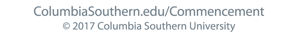 ColumbiaSouthern edu Commencement   2017 Columbia Southern University