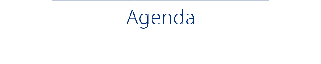 Agenda 