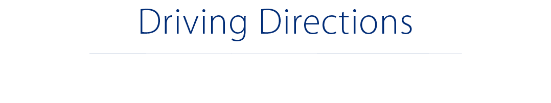 Driving Directions 
