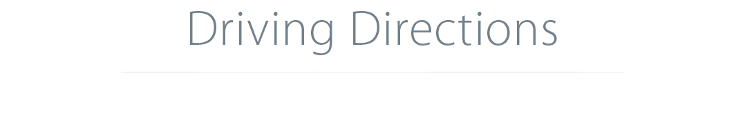 Driving Directions 
