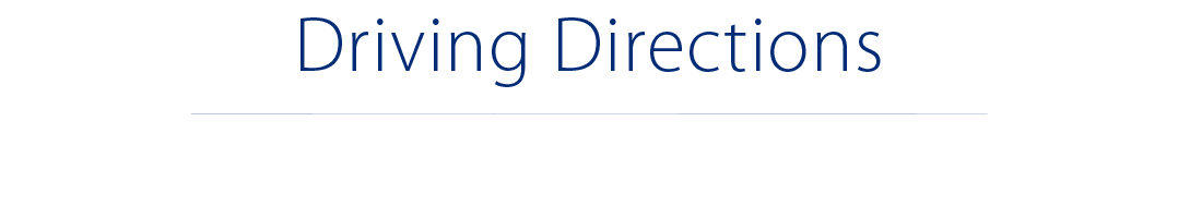Driving Directions 
