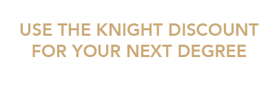 Use The Knight Discount For Your Next Degree 877 323 4471 