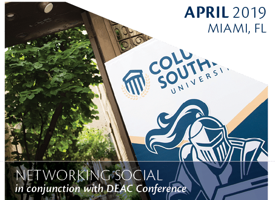 Networking Social in conjunction with DEAC Conference April 2019 Miami  FL 